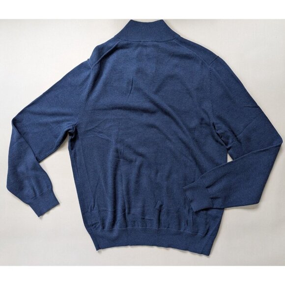 Jos A Bank Signature Collection Traveler Mens Size Medium Blue Pullover BNWT - Picture 4 of 8